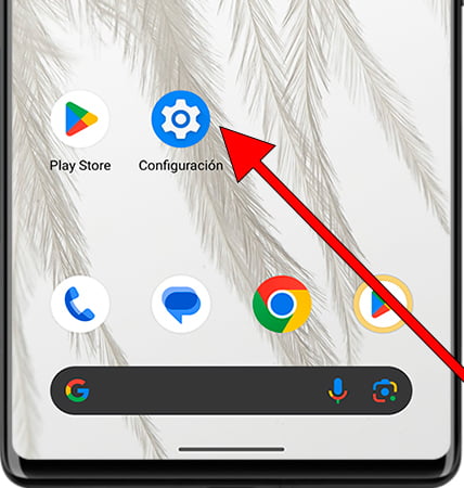 Icono configuración Android