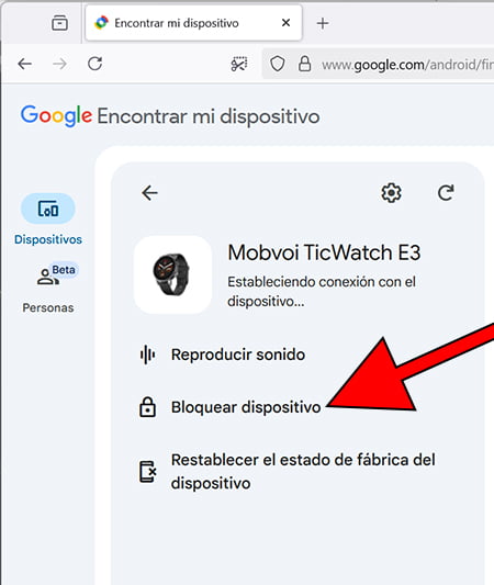 Bloquear Samsung Galaxy Watch5