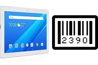 Cómo ver el número de serie en Lenovo Tab 4 10